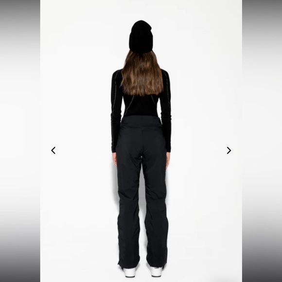 NWT Halfdays Alessandra Pant - Color: Black, Size: Medium, Length: Short - Picture 5 of 6